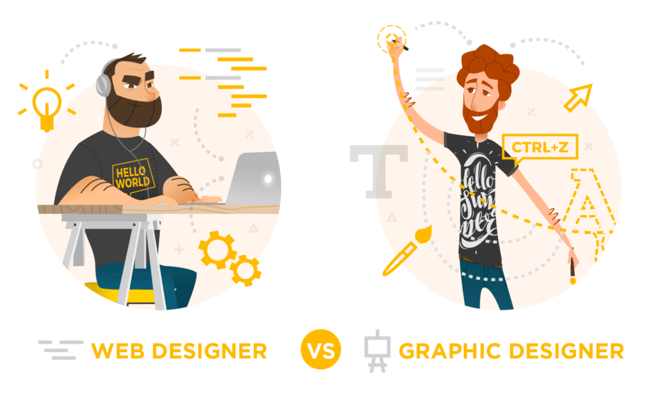 web design vs graphic design